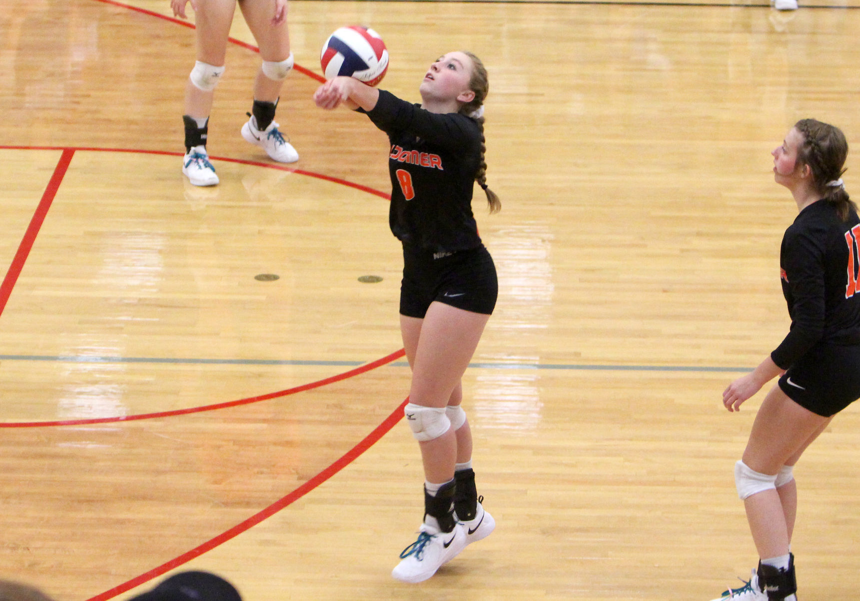Bloomer volleyball vs Mosinee 10-27-18